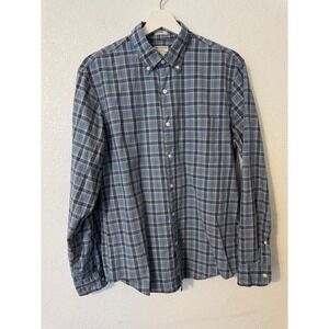 J.Crew Re-Imagined Long Sleeve Button Down Shirt Stretch‎ Organic Cotton